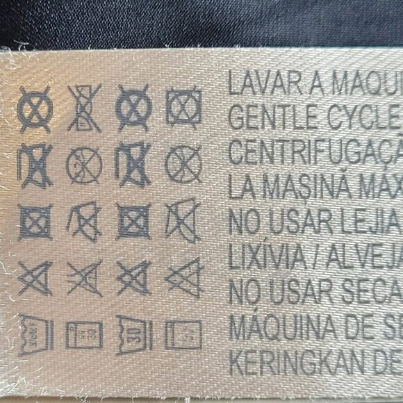 Massimo Dutti Minimalist Tie-Front Women's Black Trench Coat Size S - Picture 12 of 13